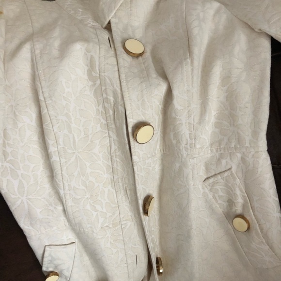 Atmosphere Jackets & Blazers - Atmosphere Beige Floral Patterned Jacket